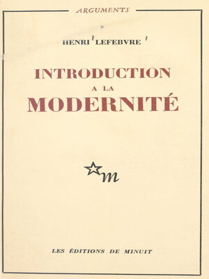 cover image of Introduction à la modernité